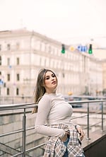 Ukrainian mail order bride Anhelina from Berlin with light brown hair and blue eye color - image 6