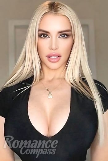 Ukrainian mail order bride Katerina from Orlando with blonde hair and brown eye color - image 1