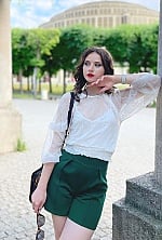 Ukrainian mail order bride Angelina from Wroclaw with brunette hair and hazel eye color - image 3