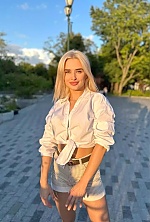 Ukrainian mail order bride Anna from Kharkiv with blonde hair and hazel eye color - image 2
