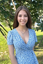 Ukrainian mail order bride Valentyna from Kyiv with light brown hair and blue eye color - image 8