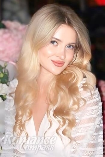 Ukrainian mail order bride Kateryna from Vinnytsia with blonde hair and blue eye color - image 1