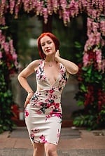 Ukrainian mail order bride Svitlana from Odesa with red hair and blue eye color - image 4