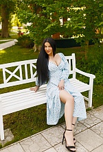 Ukrainian mail order bride Anastasia from Kharkiv with black hair and blue eye color - image 4