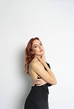 Ukrainian mail order bride Anastasiia from Zhytomyr with red hair and grey eye color - image 3