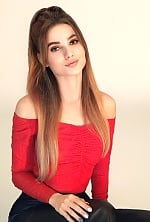 Ukrainian mail order bride Kristina from Kyiv with light brown hair and brown eye color - image 4