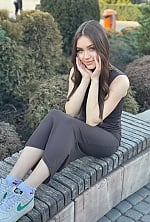 Ukrainian mail order bride Yuliia from Ivano-Frankivsk with brunette hair and blue eye color - image 8