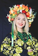 Ukrainian mail order bride Yulia from Sumy with blonde hair and grey eye color - image 3