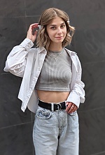 Ukrainian mail order bride Iryna from Ivano-Frankivsk with blonde hair and green eye color - image 20
