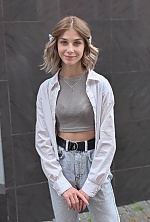 Ukrainian mail order bride Iryna from Ivano-Frankivsk with blonde hair and green eye color - image 19