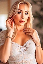Ukrainian mail order bride Inna from Kyiv with blonde hair and grey eye color - image 4