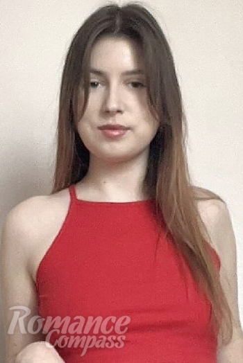 Ukrainian mail order bride Valentina from Kyiv with brunette hair and brown eye color - image 1