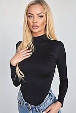 Ukrainian mail order bride Aurelia from Kaunas with blonde hair and grey eye color - image 9