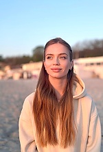 Ukrainian mail order bride Yevheniia from Kryvyi Rih with light brown hair and blue eye color - image 6
