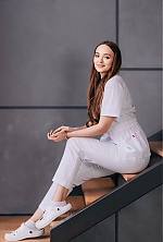 Ukrainian mail order bride Viktoriia from Kyiv with light brown hair and hazel eye color - image 46