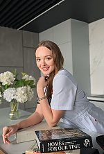 Ukrainian mail order bride Viktoriia from Kyiv with light brown hair and hazel eye color - image 41