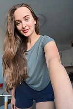 Ukrainian mail order bride Viktoriia from Kyiv with light brown hair and hazel eye color - image 28