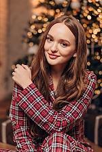 Ukrainian mail order bride Viktoriia from Kyiv with light brown hair and hazel eye color - image 39