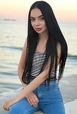 Ukrainian mail order bride Valeriia from Kyiv with black hair and blue eye color - image 8