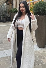 Ukrainian mail order bride Valeriia from Kyiv with black hair and blue eye color - image 4