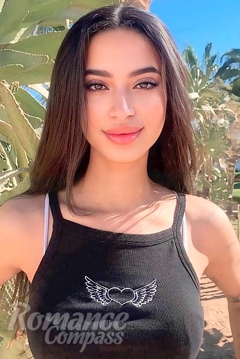 Ukrainian mail order bride Dzhesika from Vinnytsia with black hair and brown eye color - image 1