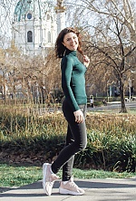 Ukrainian mail order bride Uliana from Odesa with brunette hair and grey eye color - image 5
