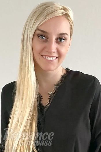 Ukrainian mail order bride Iryna from Minneapolis with blonde hair and blue eye color - image 1