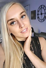 Ukrainian mail order bride Iryna from Minneapolis with blonde hair and blue eye color - image 3