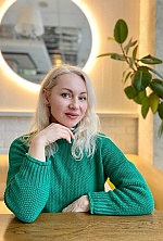 Ukrainian mail order bride Olena from Cherkasy with blonde hair and blue eye color - image 10