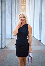 Ukrainian mail order bride Olena from Cherkasy with blonde hair and blue eye color - image 4