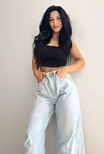 Ukrainian mail order bride Anna from Kyiv with black hair and brown eye color - image 2