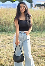 Ukrainian mail order bride Anna from Kyiv with black hair and brown eye color - image 6