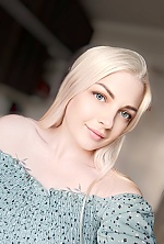 Ukrainian mail order bride Yuliia from Kharkiv with blonde hair and grey eye color - image 7