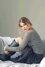 Ukrainian mail order bride Victoria from Kyiv with light brown hair and brown eye color - image 7