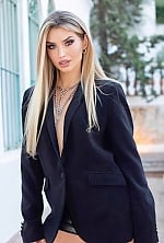 Ukrainian mail order bride Claudia from Barcelona with blonde hair and blue eye color - image 11