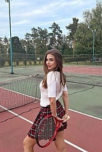 Ukrainian mail order bride Oksana from Kyiv with light brown hair and grey eye color - image 10