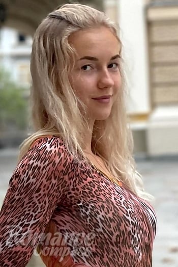 Ukrainian mail order bride Yana from Odesa with blonde hair and brown eye color - image 1