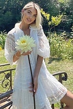 Ukrainian mail order bride Maria from Chisinau with blonde hair and green eye color - image 4