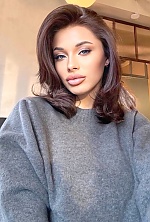 Ukrainian mail order bride Viktoriia from Kyiv with brunette hair and grey eye color - image 6