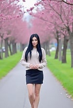 Ukrainian mail order bride Olena from Toronto with black hair and green eye color - image 9