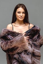 Ukrainian mail order bride Anna from Kyiv with black hair and green eye color - image 9