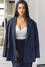 Ukrainian mail order bride Karyna from Dnipro with black hair and brown eye color - image 10