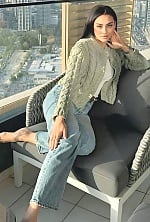 Ukrainian mail order bride Anna from Jerusalem with black hair and brown eye color - image 2