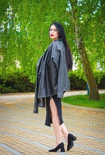 Ukrainian mail order bride Yulia from Pivdenne with brunette hair and green eye color - image 3