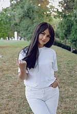 Ukrainian mail order bride Elena from Chernihiv with brunette hair and green eye color - image 4