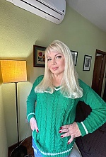 Ukrainian mail order bride Svetlana from Alicante with blonde hair and green eye color - image 9