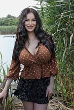 Ukrainian mail order bride Anastasia from Kyiv with black hair and brown eye color - image 13