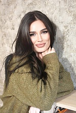 Ukrainian mail order bride Anastasia from Kyiv with black hair and brown eye color - image 10