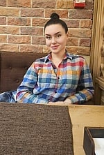 Ukrainian mail order bride Catherine from Kyiv with light brown hair and blue eye color - image 6