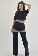 Ukrainian mail order bride Darya from Taraz with brunette hair and grey eye color - image 7